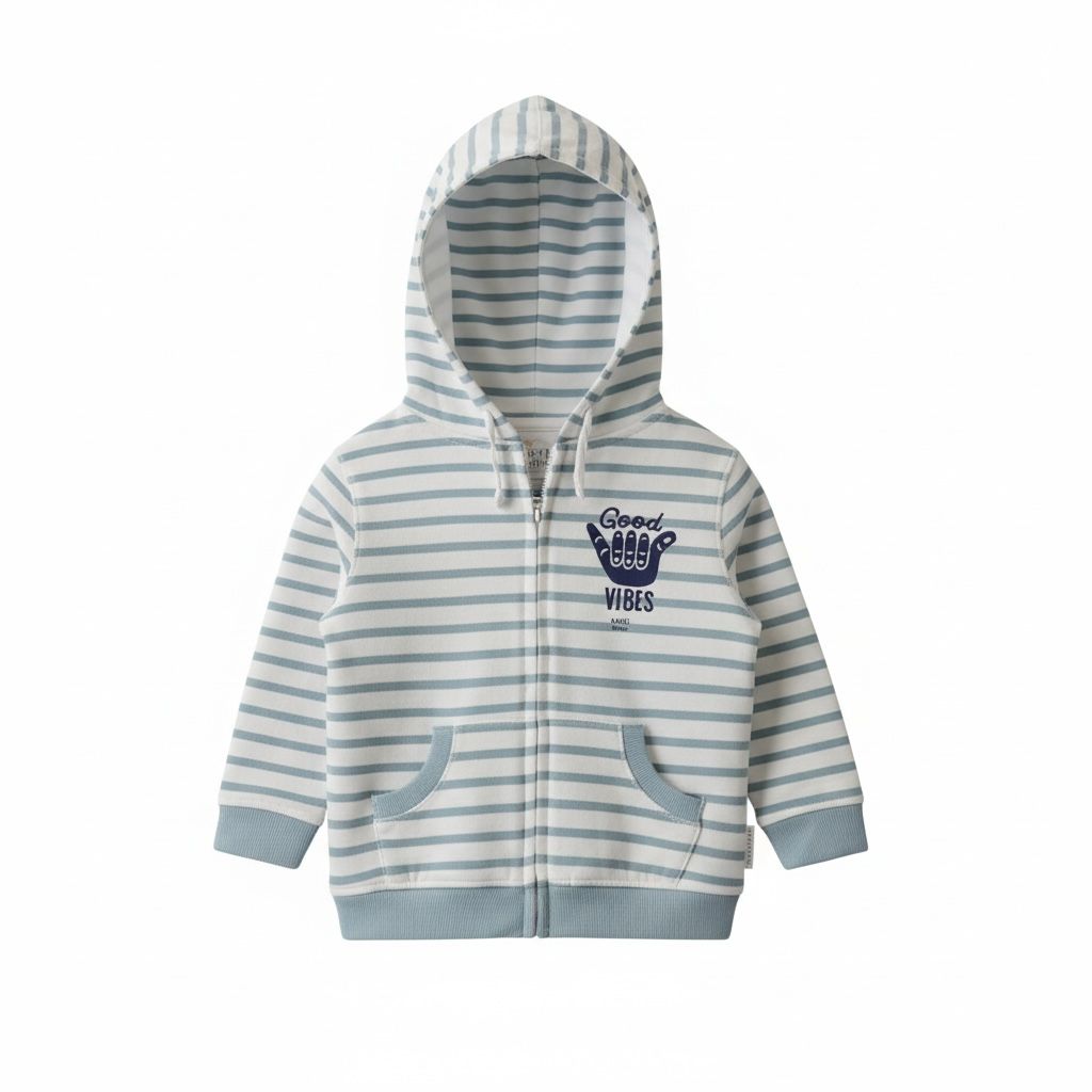 Baby Boys Hoody Good Vibes