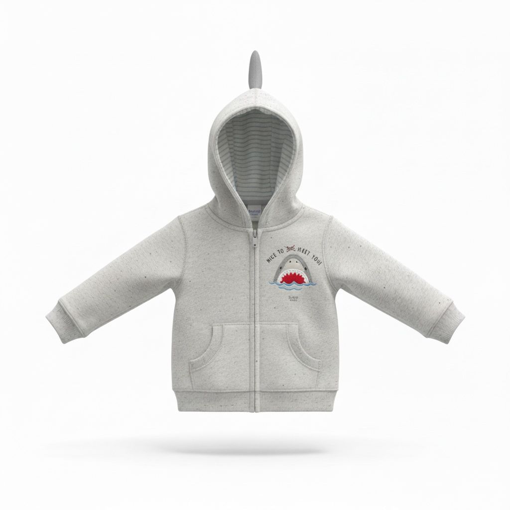 Baby Boys Hoody Sharky