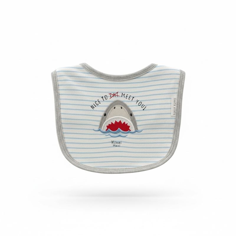 Baby Boys Bib Sharky