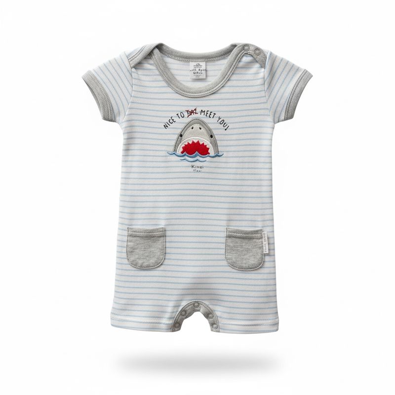 Baby Boys Playsuit Sharky