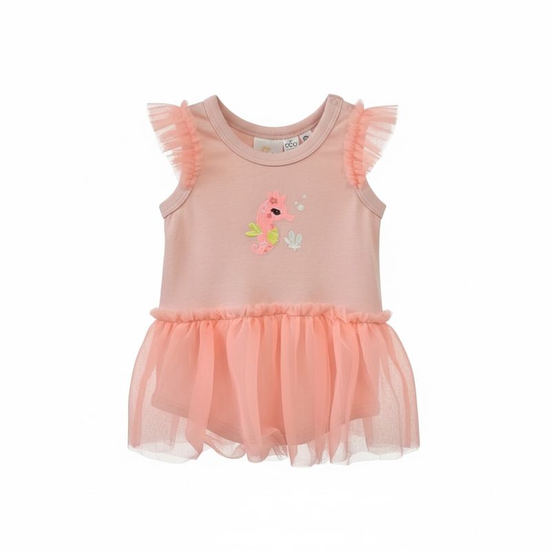 Baby Girls Tutu Romper Seahorse Frills