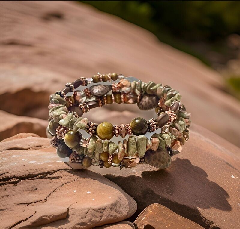 Harmony's Embrace Wrap Bracelet