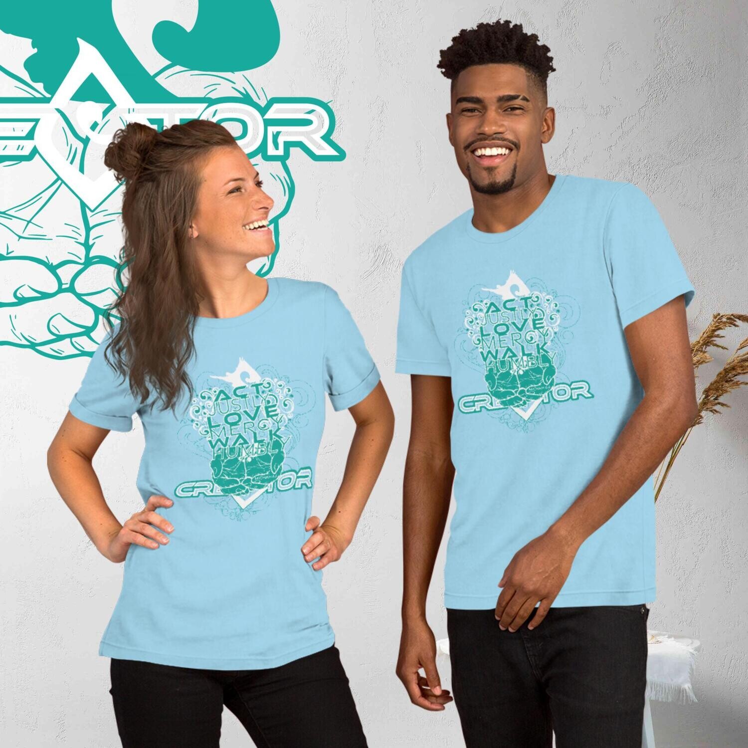 Act Love Walk Micah 6 Unisex t-shirt