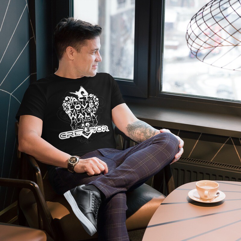 Act Love Walk | Men&#39;s premium cotton t-shirt