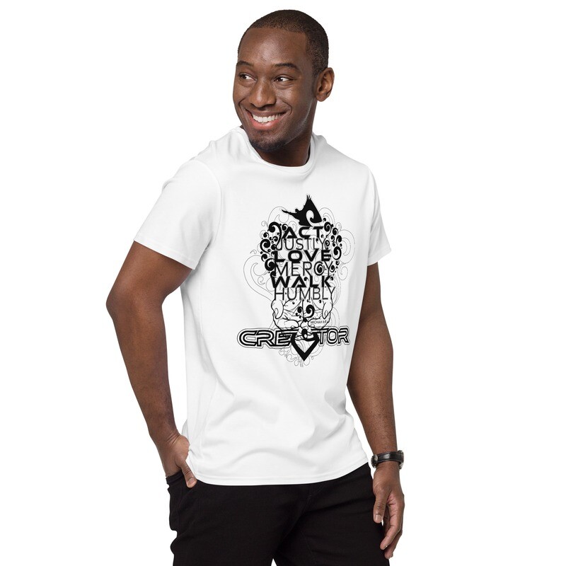 Act Love Walk | Men&#39;s premium cotton t-shirt