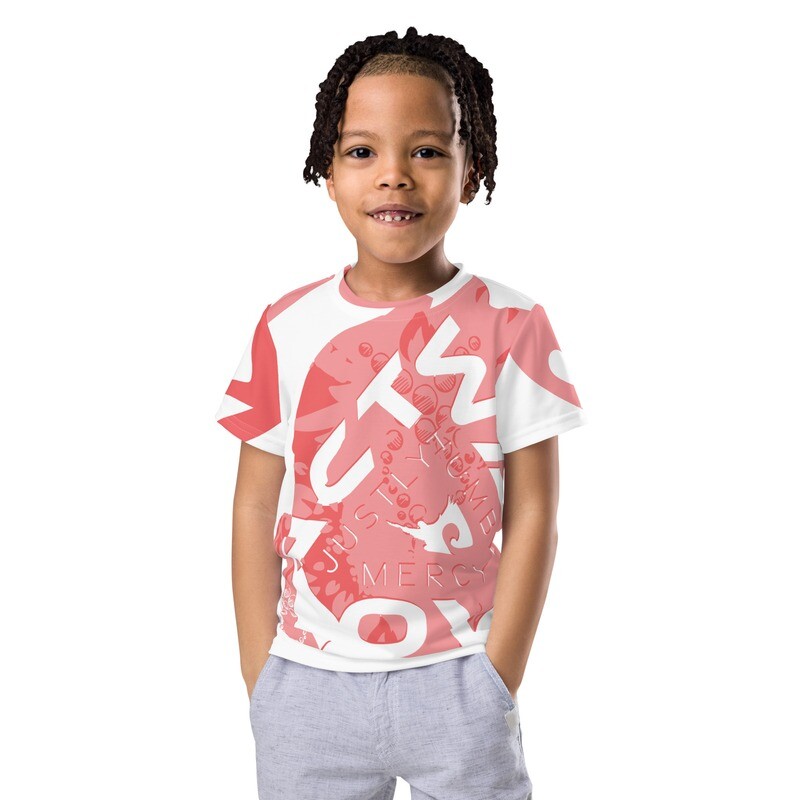 Act Love Walk | Kids crew neck t-shirt