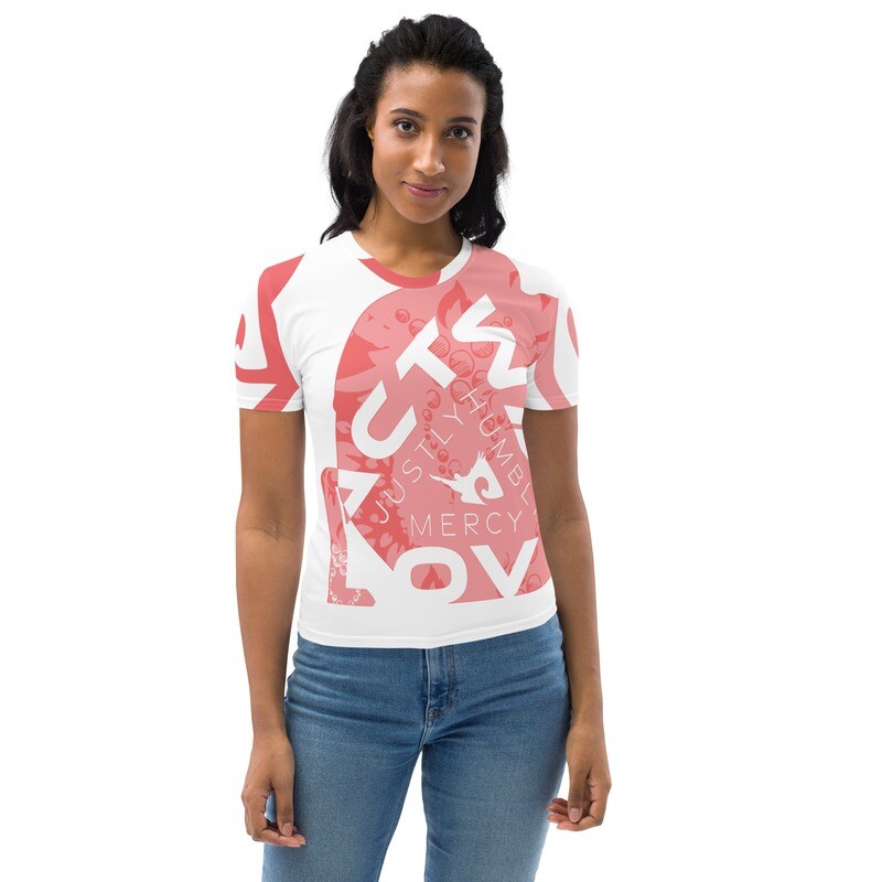 Act Love Walk | All Over Women&#39;s T-shirt