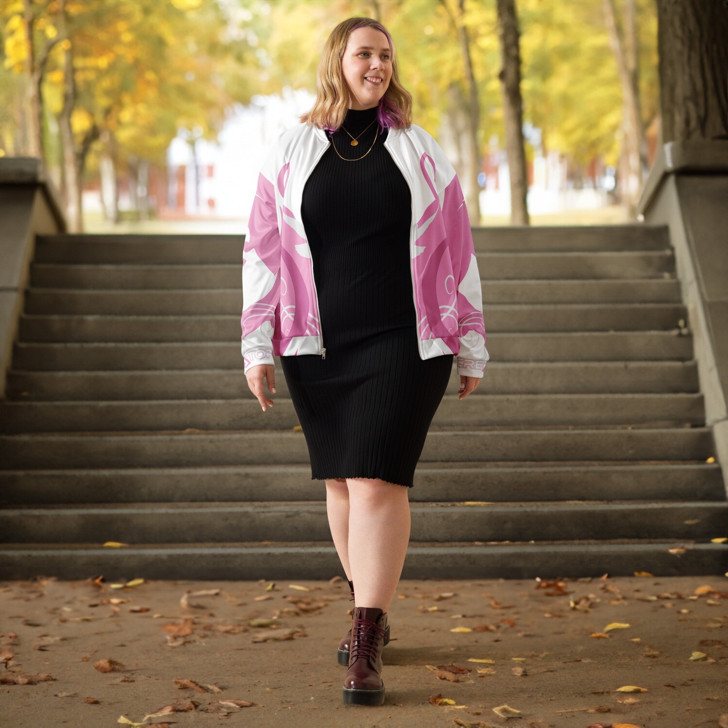 Beauty Inside | Unisex Bomber Jacket