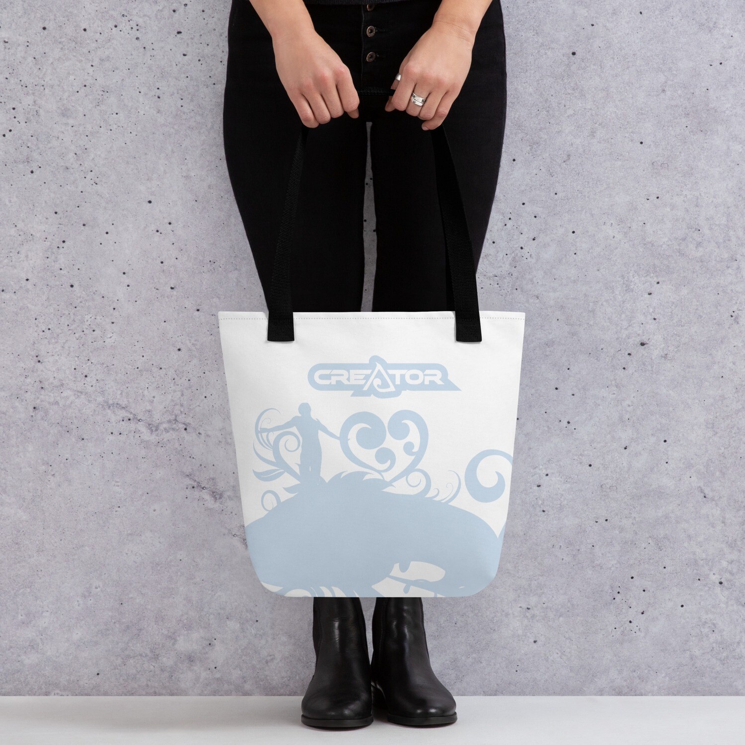 Faith Hope Love | Behold Blue | Tote bag