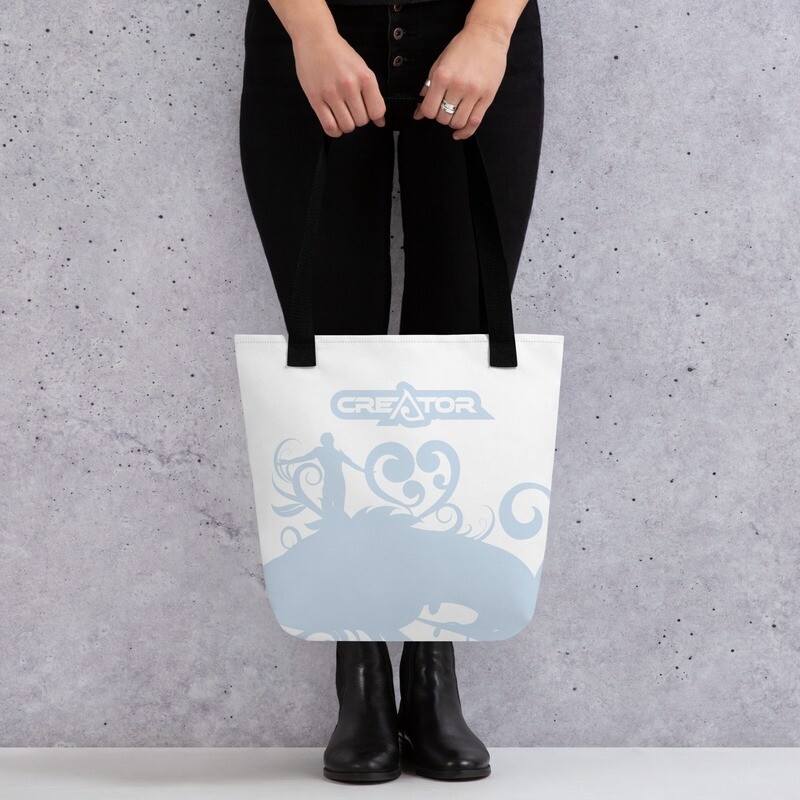 Faith Hope Love | Behold Blue | Tote bag