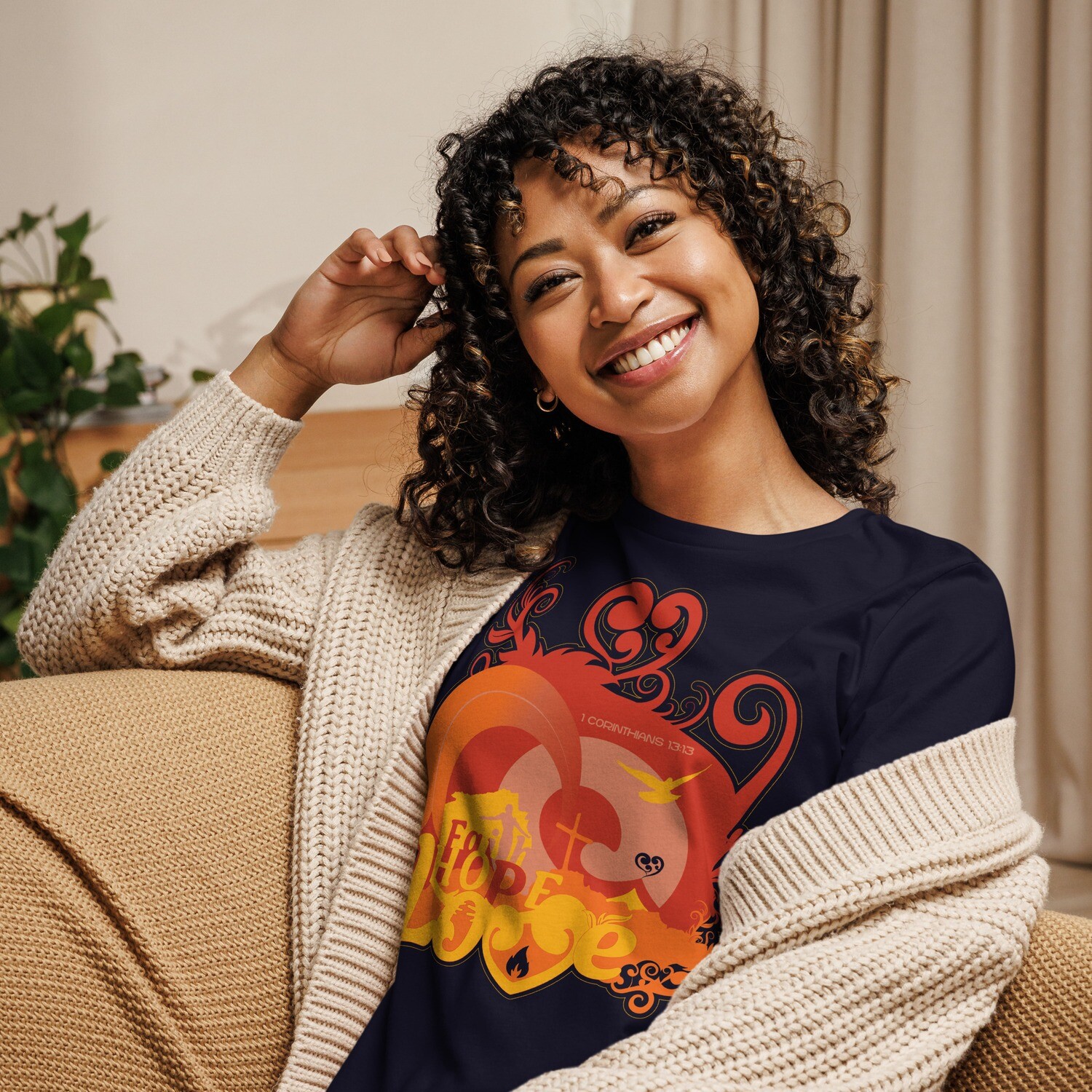 FHL | Love One another | Women&#39;s Relaxed T-Shirt
