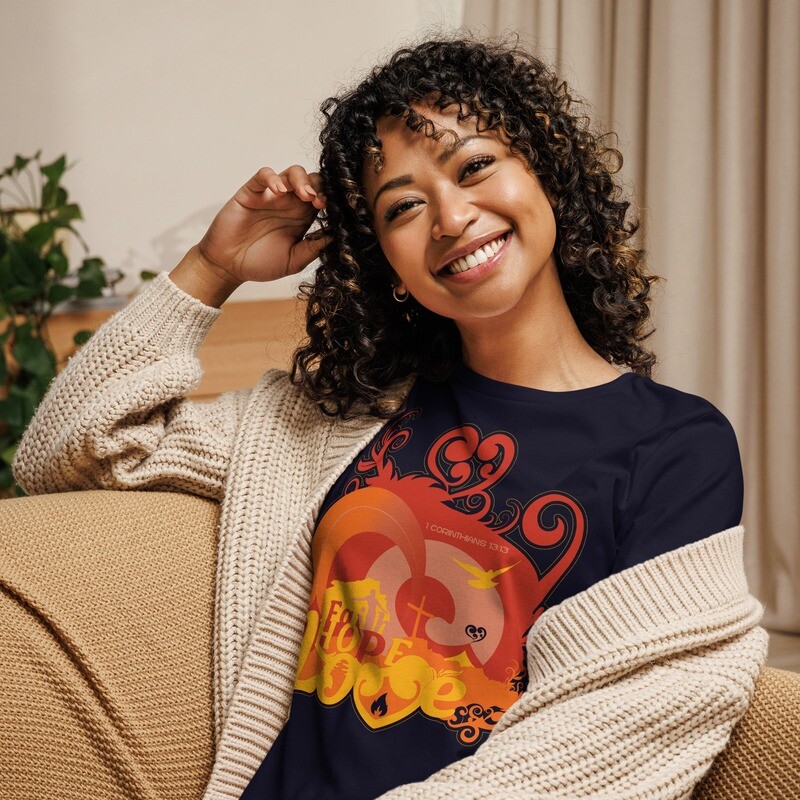 FHL | Love One another | Women&#39;s Relaxed T-Shirt
