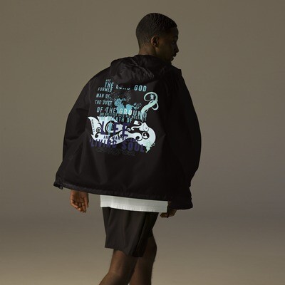 Created | In His Image | Unisex lightweight zip up windbreaker