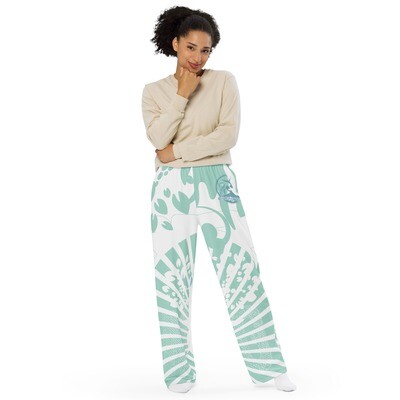 Created | In His Image | All-over print unisex wide-leg pants