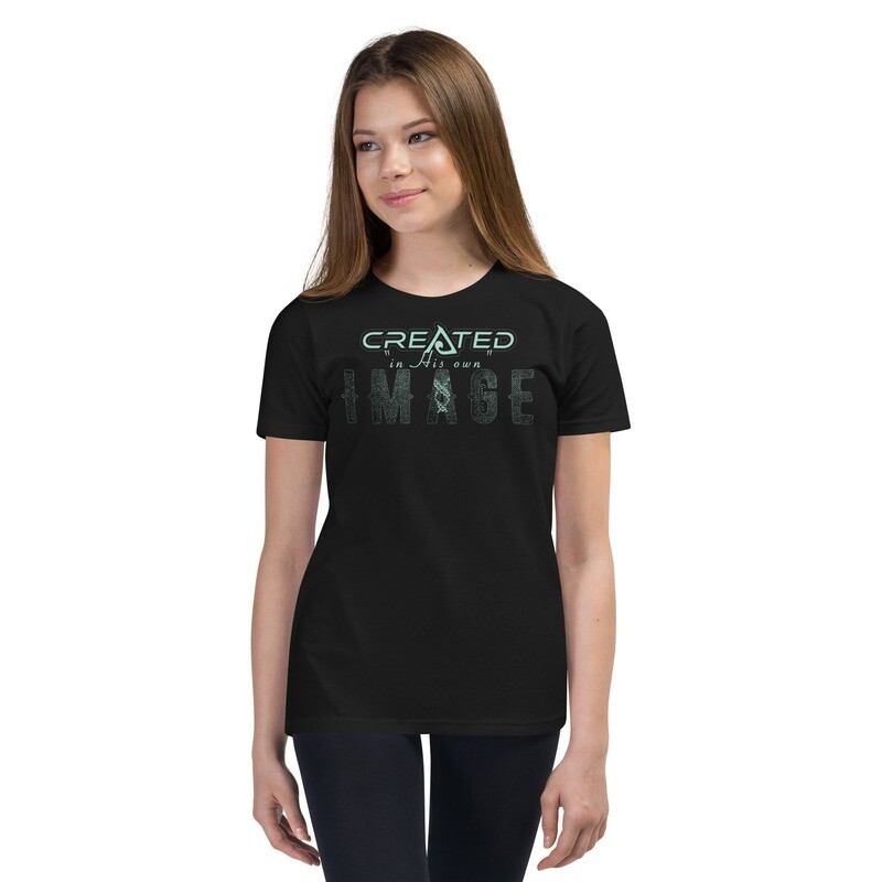 Created | In His Image | Youth Short Sleeve T-Shirt