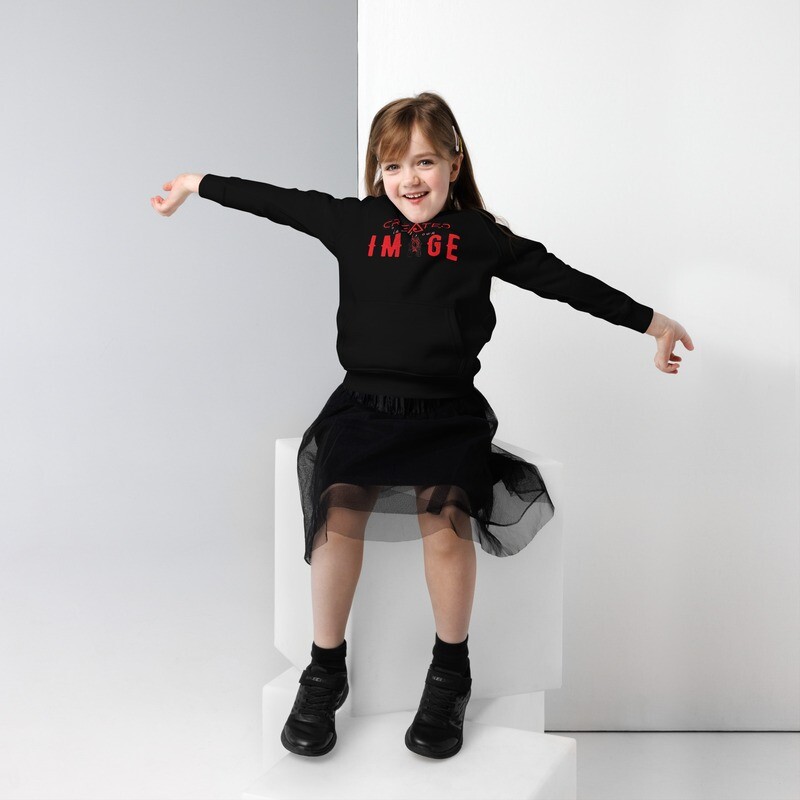 Created | In His Image | Kids eco hoodie 