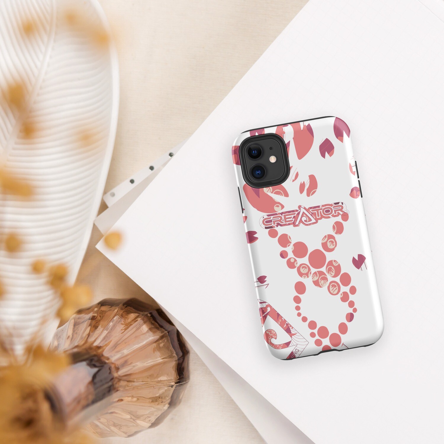 Spirit Filled | Salmon | Tough Case for iPhone®