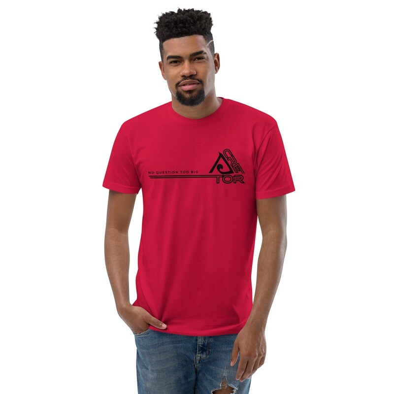 NO QUESTION TOO BIG | Dark | Short Sleeve T-shirt