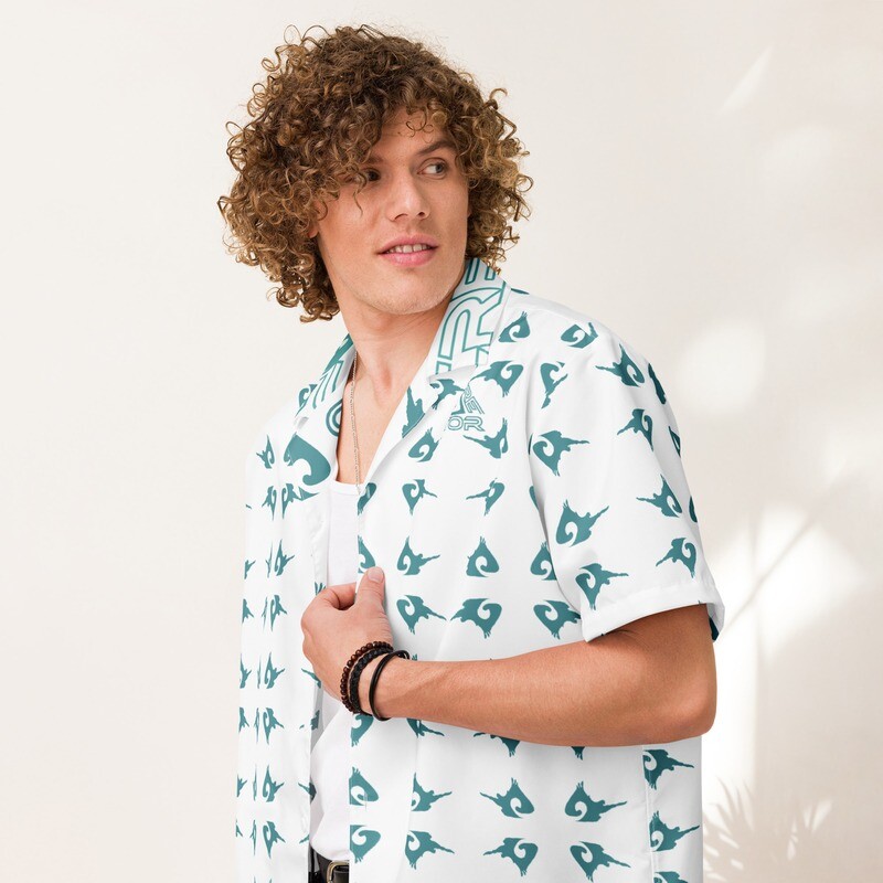 Creator Teal | The Word | Unisex button shirt