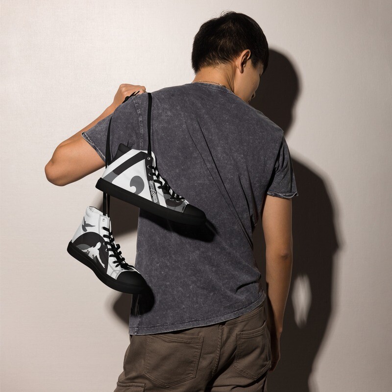 Creator | Faith - Grey | Men’s high top 