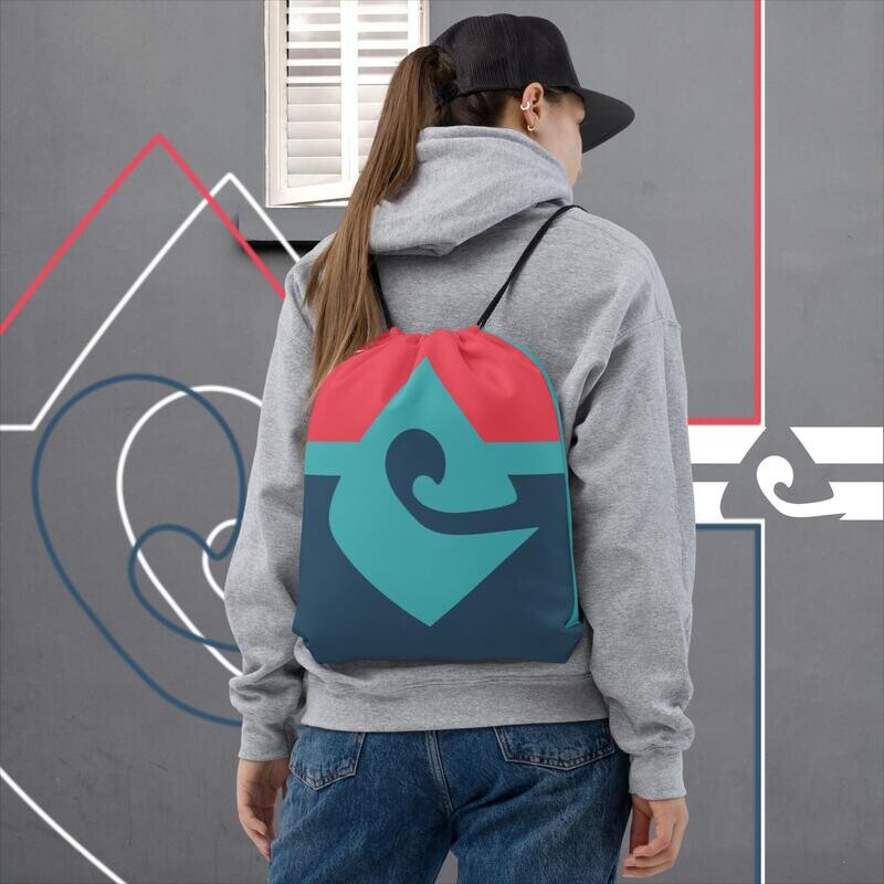 Creator | Unity | Teal Drawstring bag