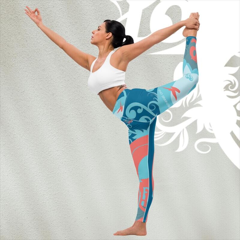 FHL | Love | Cerulean Yoga Leggings