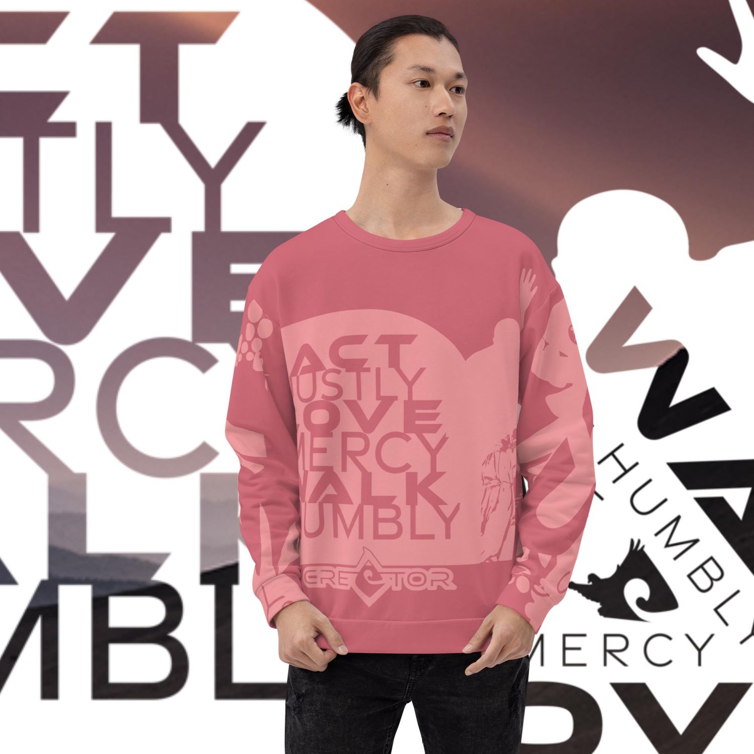 Act Love Walk | Unity | Cabaret Unisex Sweatshirt