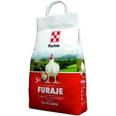 Furaj pui carne, crestere, faza 2 granulat, Purina, 5kg