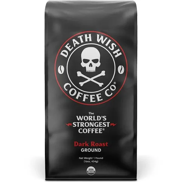 Death Wish Ground Coffee, The Worlds Strongest Coffee