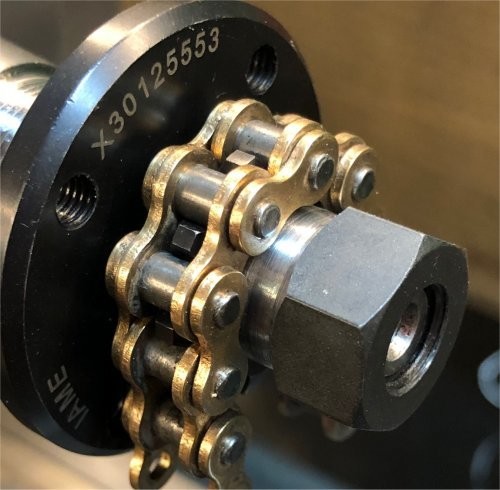 Iame 9T Special Nut & Washer Required for the 9 Tooth Driver