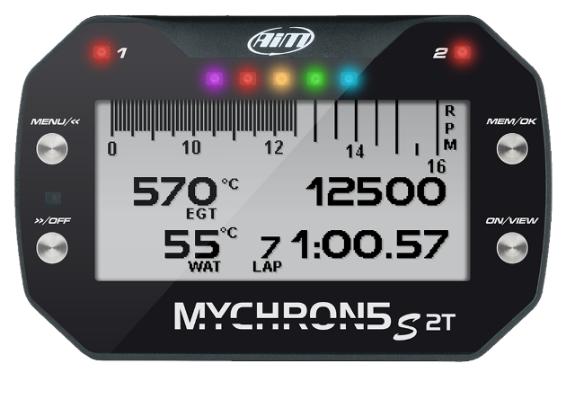 MyChron 5S 2T    (2 Temp Sensor Gauge)
