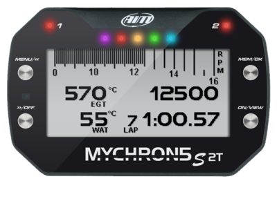 MyChron 5S 2T    (2 Temp Sensor Gauge)
