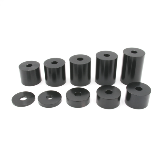 Aluminum Seat Spacers 30mm Diameter with 8.5mm center hole