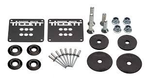 Tillett Kart Seat Mounting Kit w/ Plates Tillett Seat Plate kit