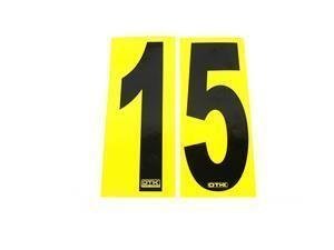 OTK Numbers Yellow Back Ground