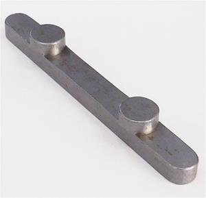 PKT 6X60mm 2 Peg Key w/ 7.5mm Pegs 30mm Center (Birel 30/40/50mm Axle)