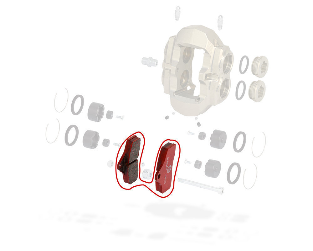 OTK  BSS KZ Front Or BSS4 Rear Brake Pad Sold Individually