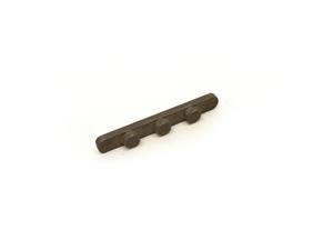3 Peg Axle Key 8x60x4mm -30mm Spacing w/ 6mm Pegs