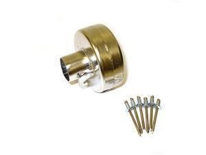 1" Replacement Inlet for RLV  Silencer