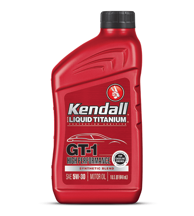 Kendall 10/40 GT1 HP Motor Oil