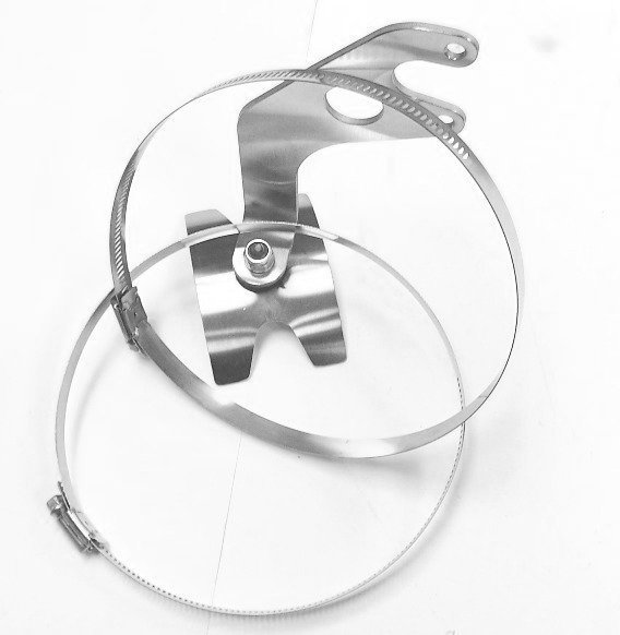 Hegar R4 & SKUSA SK1 Stainless Pipe Mount