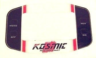 MyChron 4 Face Plate Decals Kosmic