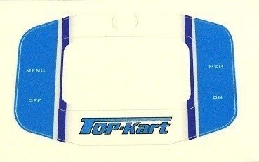 MyChron 4 Face Plate Decals TopKart