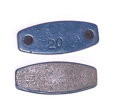 MCP Blue Ceramic Kevlar Brake Pad (Sold By The Each) MCP Blue Ceramic Kevlar Brake Pad (Sold By The Each)