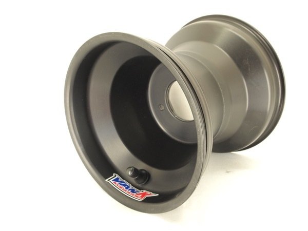 Van K 6x6.5 USA  Black  Aluminum Kart Wheel  2.5" Rear  Off Set