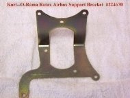 Rotax 2008 and Earlier Air Box Support Bracket