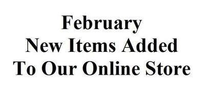 February New Items