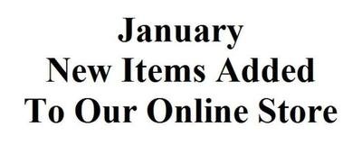 January New Items