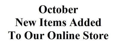 October New Items