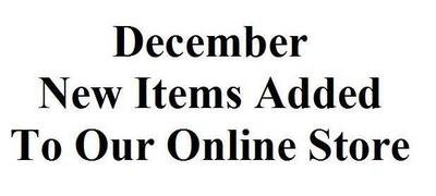 December New Items